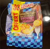 Lustucru gnocchi a poeler extra jambon fromage +30% offert 280g x9