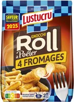 Lustucru gnocchi a poeler roll fromage 280g x9