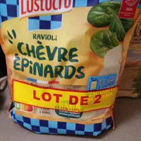 Ravioli chèvre épinards