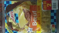Lustucru lot 2 ravioli boeuf cheddar 300g x4
