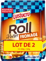 Lot de 2 lustucru gnocchi a poeler roll fromage 280g x4