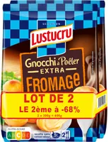 Gnocchi a poeler extra fromage lustucru 300g - lot 2 le 2eme -68%