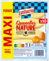 Lustucru quenelle nature 10 x 40g