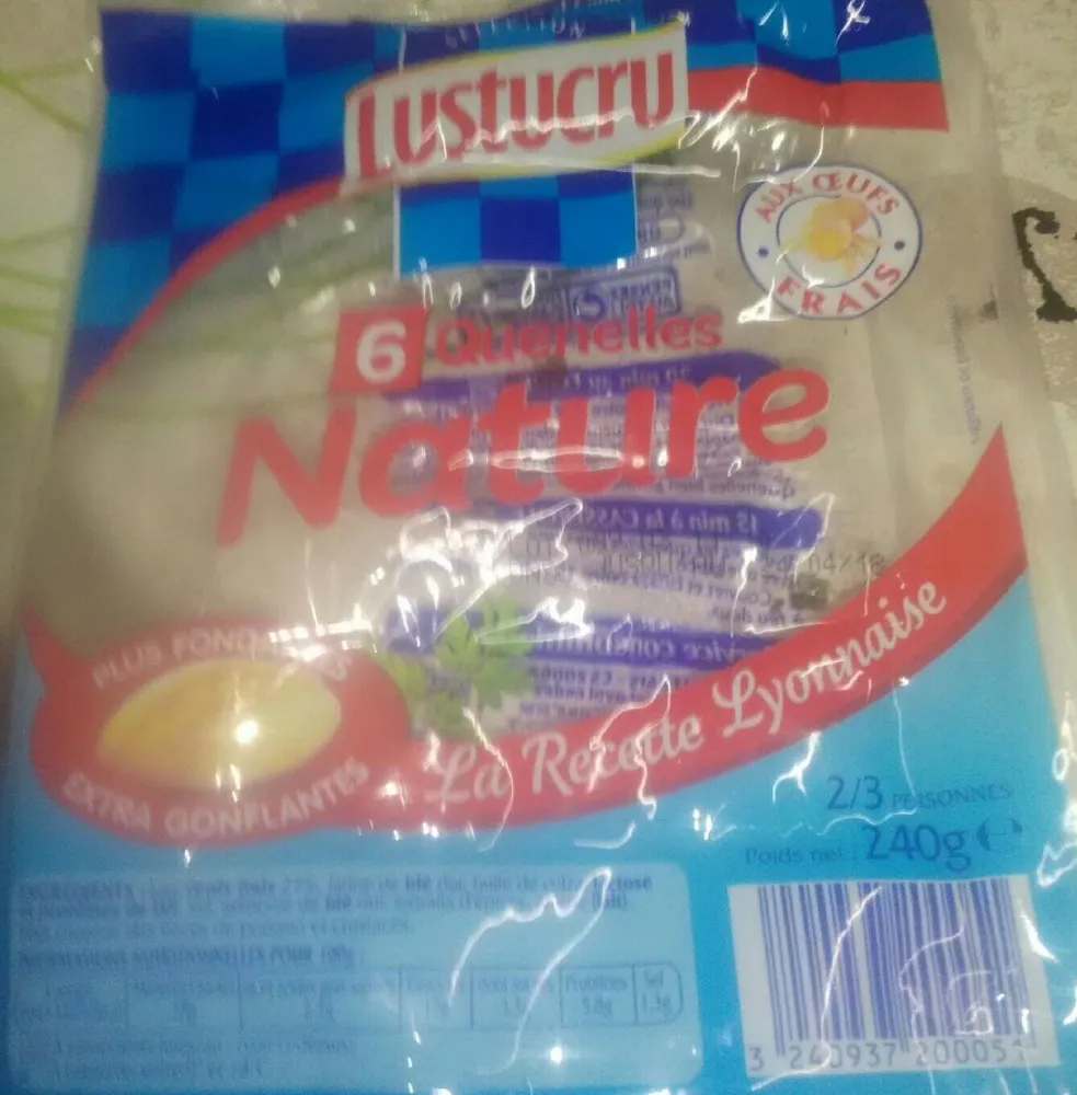 Quenelle nature