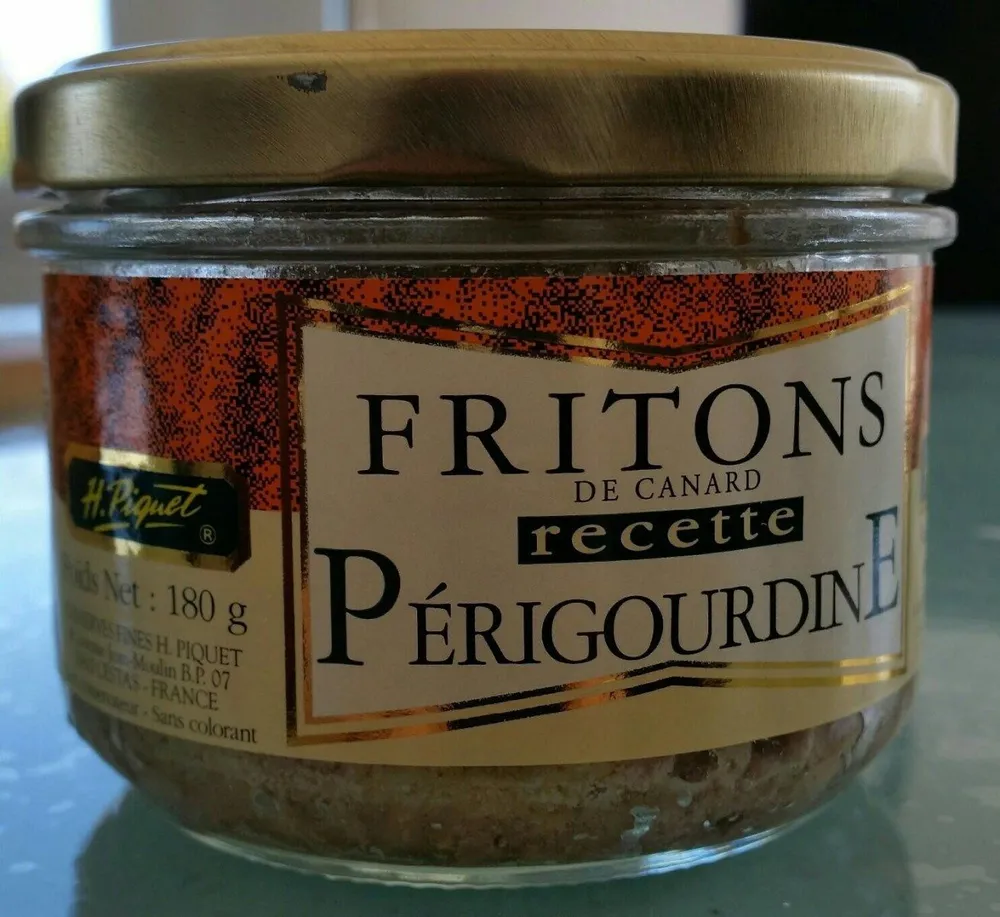Fritons de canard. Recette Périgourdine