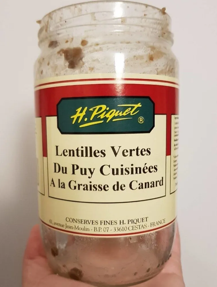 Lentilles vertes Du Puy
