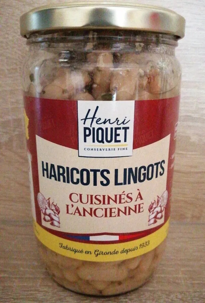 Haricots lingots