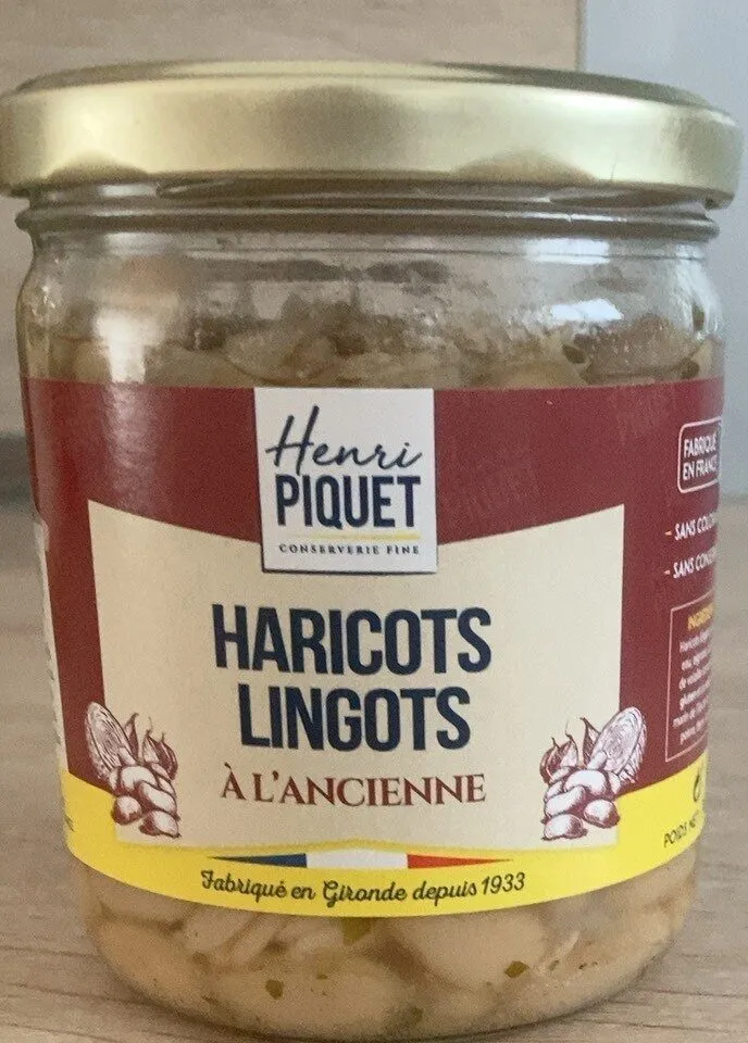Haricots lingots à l’ancienne