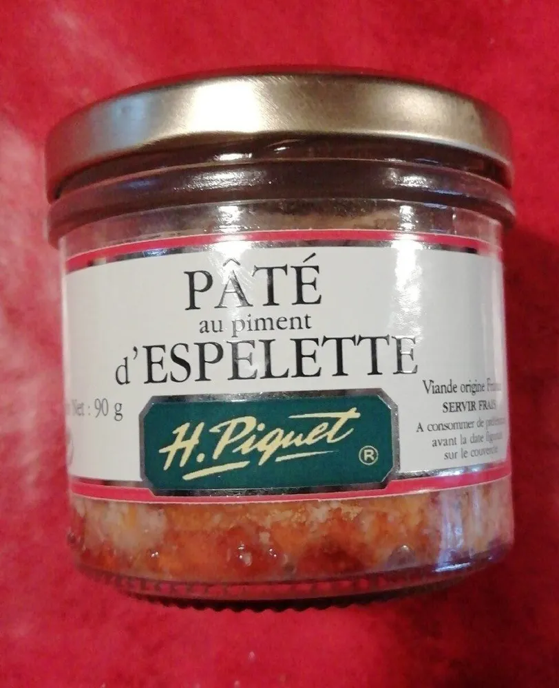 Pâté au piment d'Espelette