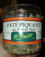Pâté piquant au poivre vert