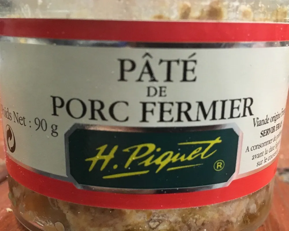 Pate de porc fermier