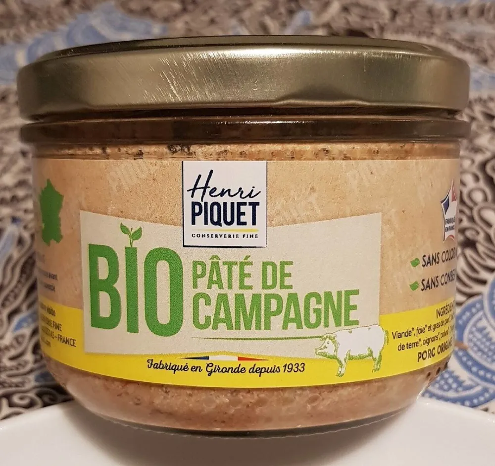 Pâté de campagne BIO