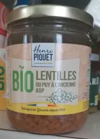 Lentilles du puy à l'ancienne aop