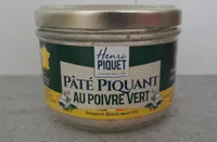 Pâté piquant au poivre vert