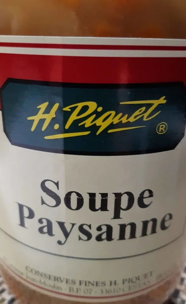 Soupe paysanne