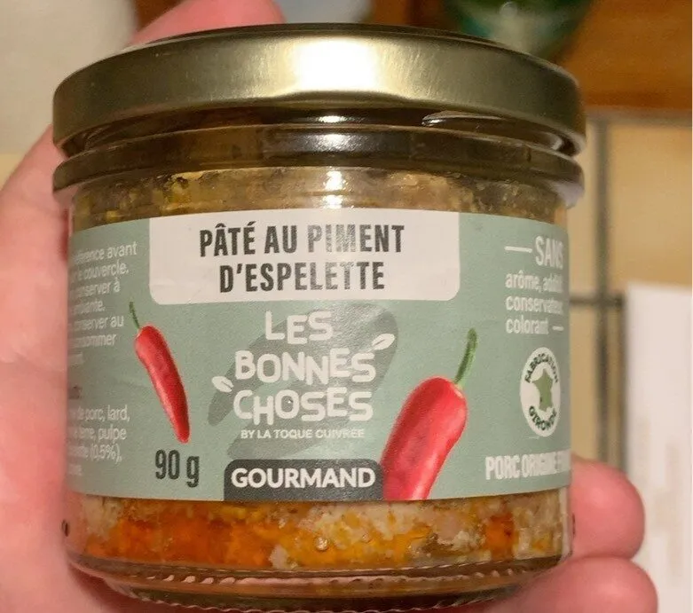 Paté au piment d’espelette