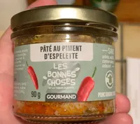 Paté au piment d’espelette