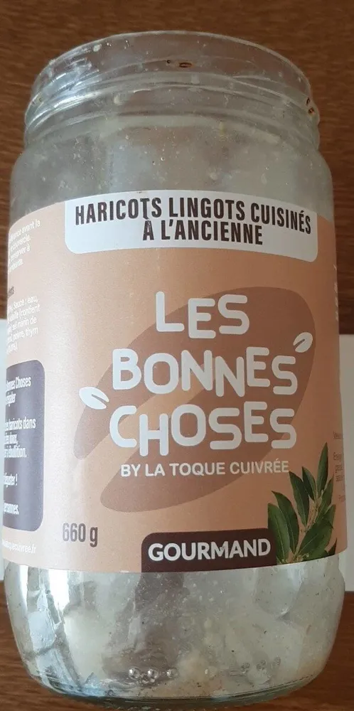 Haricots lingots cuisinés à  l'ancienne