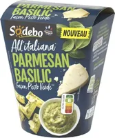 RIGATONI PESTO PARMESAN BASILIC