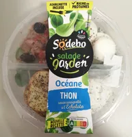 Salade garden Océane Thon sauce vinaigrette à l'échalote