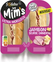 Mim’s - Jambon beurre emmental
