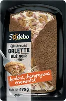 1 Galette Lardons Champignons Emmental