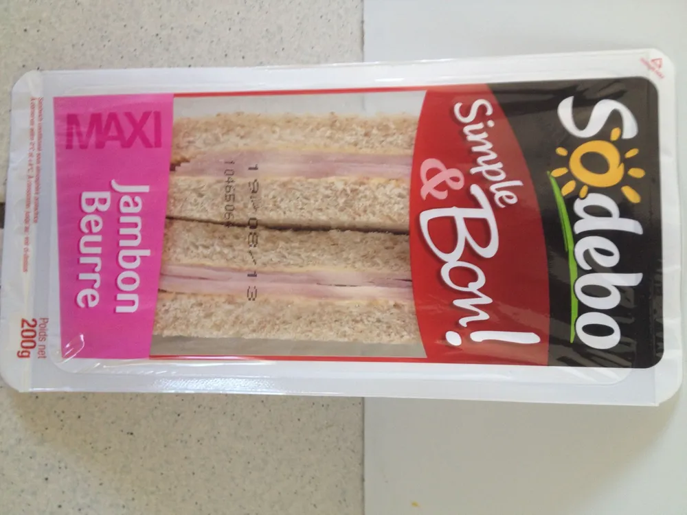 Jambon beurre