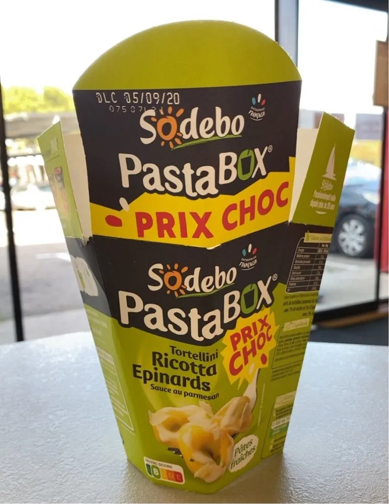 Pasta Box - Tortellini Ricotta Épinards