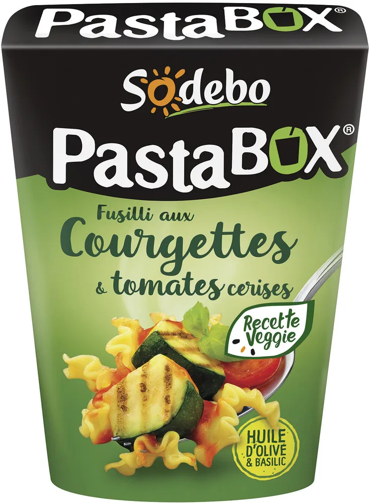 PastaBox - Fusilli aux Courgettes et Tomates cerises