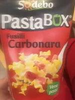 Pastabox fusilli carbonara