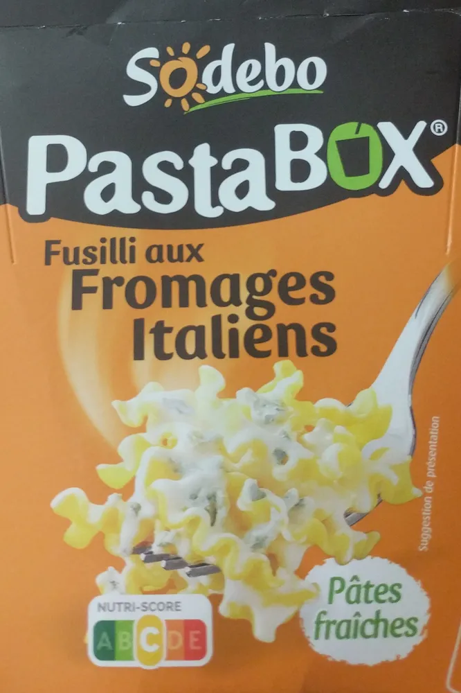 PastaBox - Fusilli aux Fromages italiens