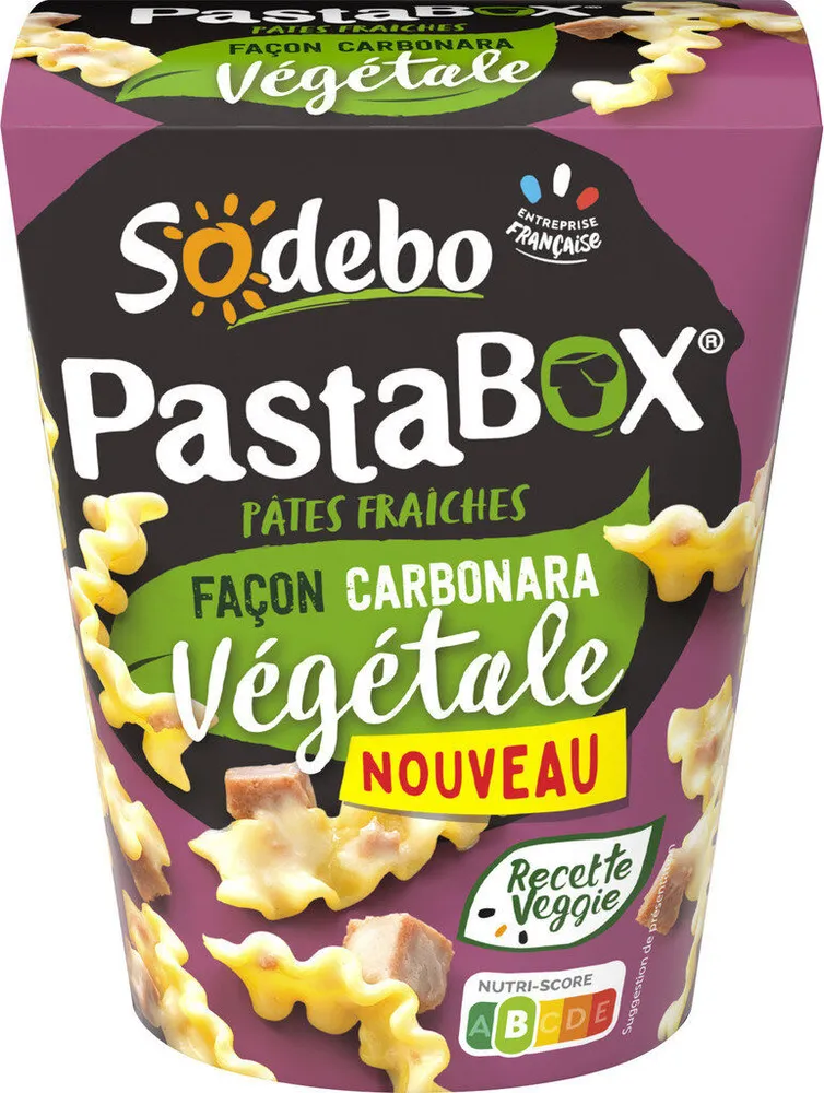 Fusilli façon carbonara