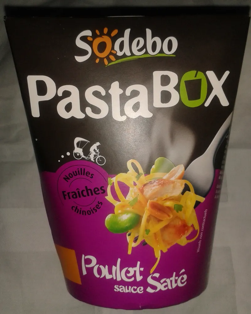 Pastabox Poulet sauce Saté