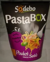 Pastabox Poulet sauce Saté