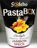 PastaBox Collezione Tomates marinées Jambon Speck Sodebo