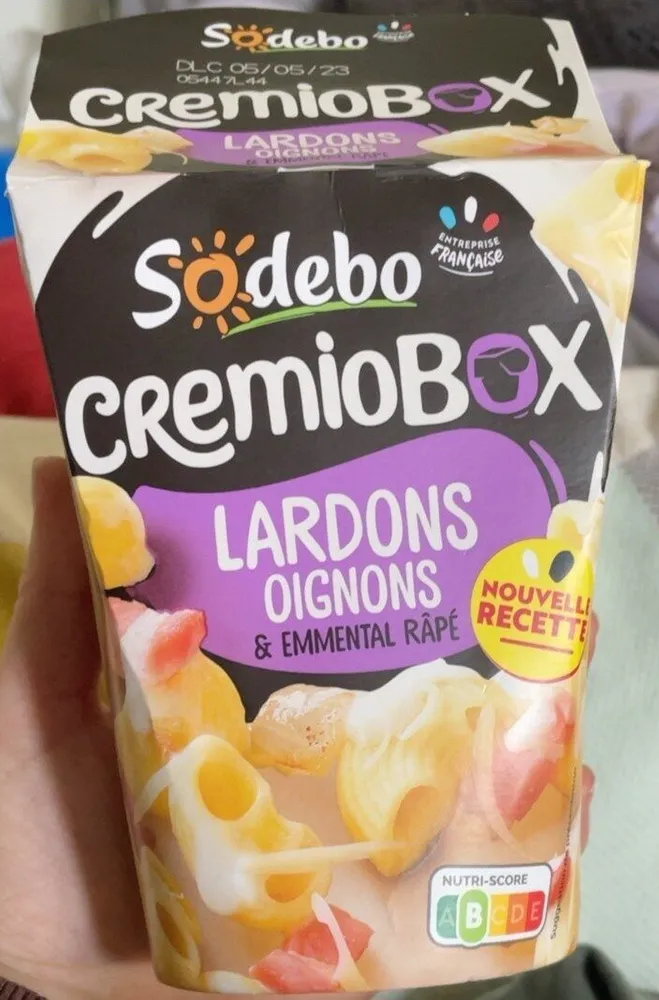 Cremiobox Lardons oignons