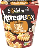 Xtrembox radiatori poulet bacon