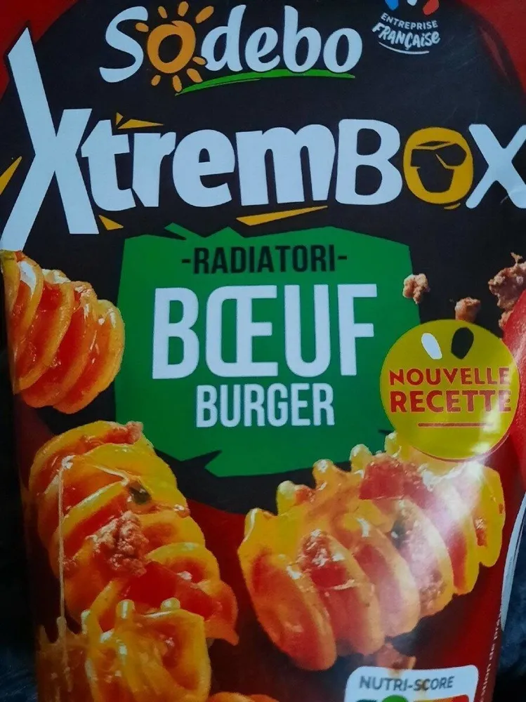 Xtrembox bœuf burger