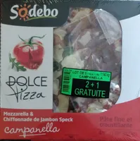 Dolce pizza campanella (lot de 3)