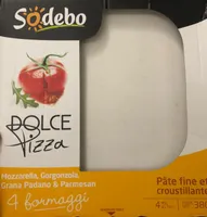 Dolce pizza 4 formaggi