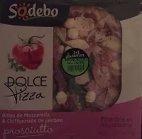 Pizza dolce prosciuto 1