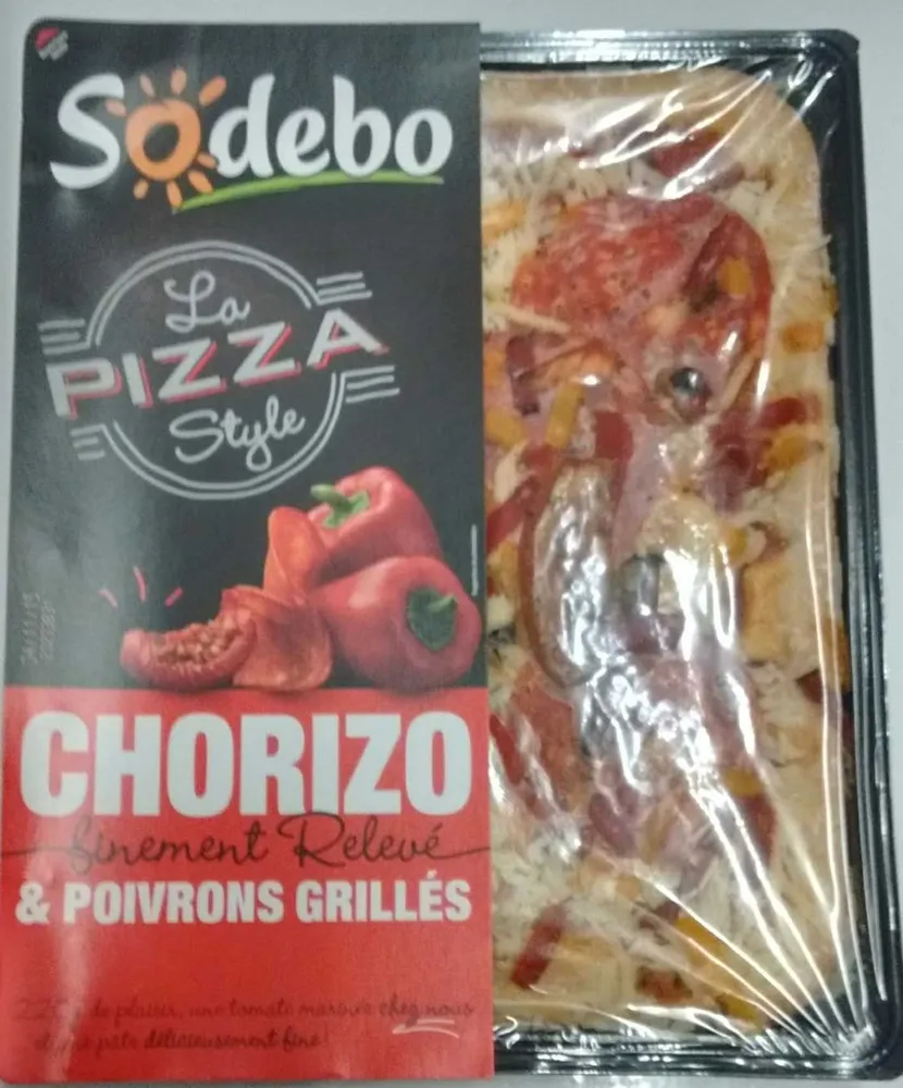 La Pizza Style Chorizo & Poivrons grillés