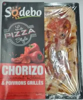La Pizza Style Chorizo & Poivrons grillés