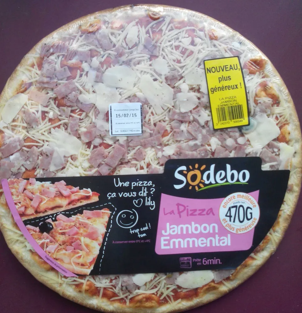 La Pizza - Jambon Emmental