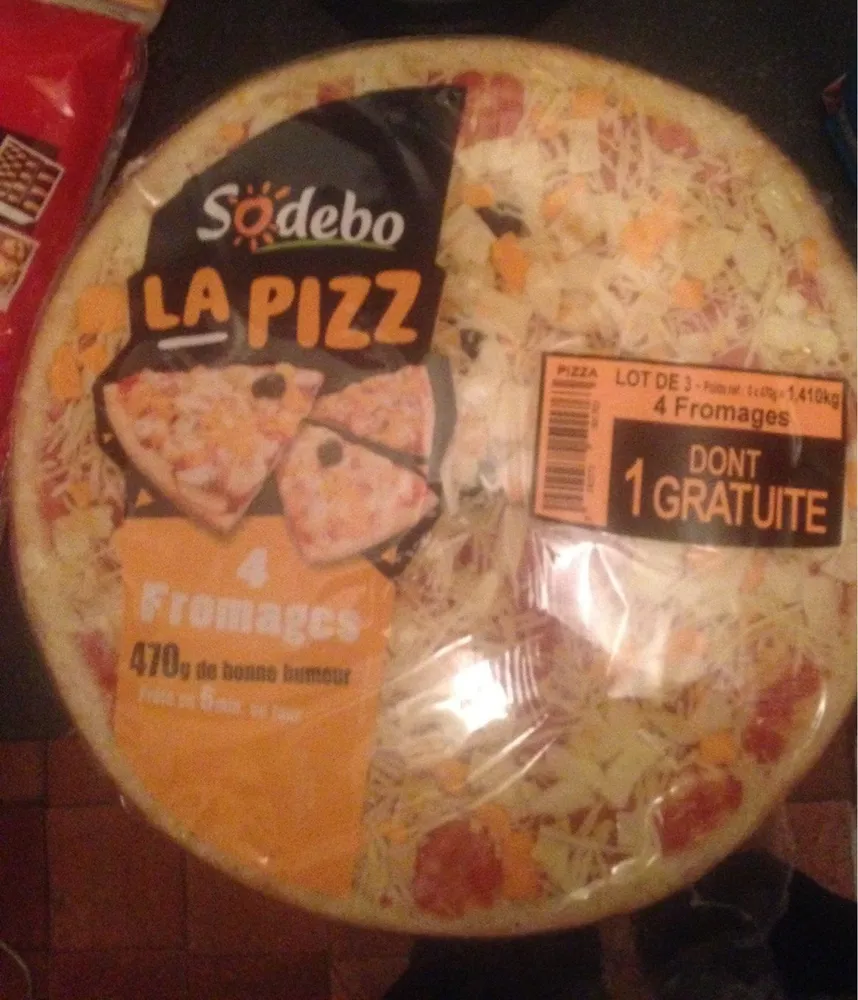 La pizz 4 fromage
