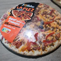 La pizz bœuf épicé fromages