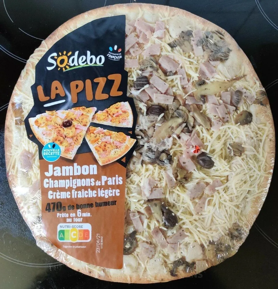 La Pizz Jambon Champignons de Paris