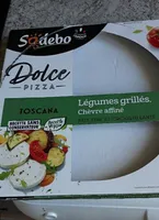 Pizza Toscana Légumes grillés Chèvre affiné