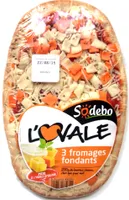 L'Ovale 3 fromages fondants