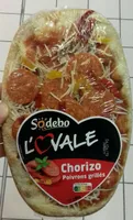 L'ovale chorizo poivrons grillés